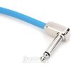 Ernie Ball Flex Patch Cable - 12 inches, Blue, 3-pack