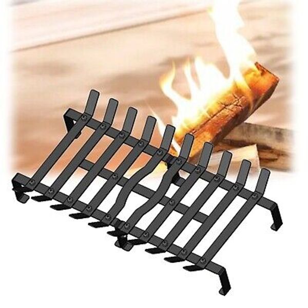 Fireplace Grate 24 Inch,Fireplace Grate Heavy,Fire Place Grate Cast Iron,Easy...