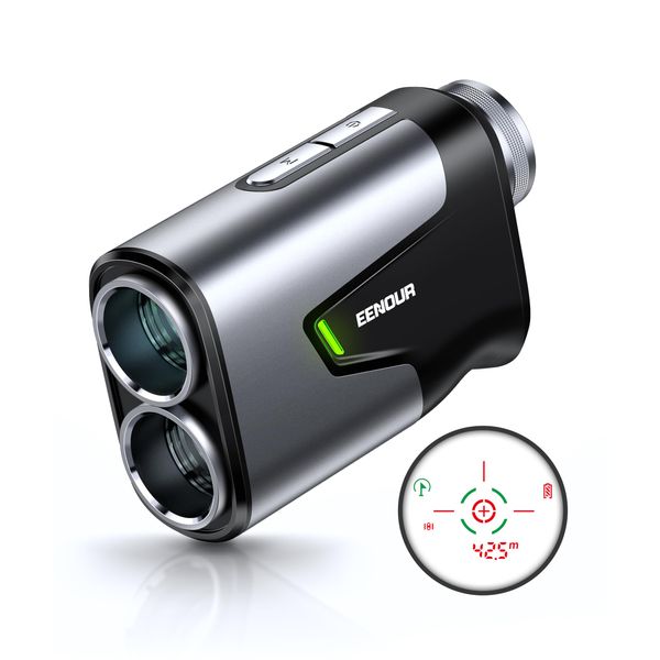 EENOUR U1000RG Golf Laser Distance Meter, Red & Green Display, OLED, Compatible with 1093yd, Built-in Magnet, Distance Measurement, Fastest 0.06S Measure, 95% High Transmittance Lens, 6x Telephoto,