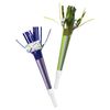 Unique 93439 Noisemaker Party Blowers-Assorted Patterned Foil Fringe-Pack of 4, Multicolour