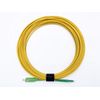 Elfcam - 30m Fiber Optic Cable SC/APC to LC/APC OS2 Singlemode Simplex LSZH, Yellow (30M)