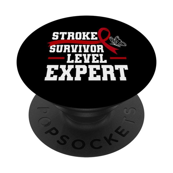 Stroke Survivor Level Expert - Multiple Stroke Recovery PopSockets Swappable PopGrip
