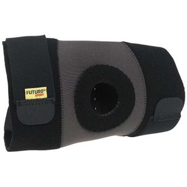 Futuro Sport Moisture Control Knee Support, Large (17.0 to 19.0-Inch) (Pack of 2)