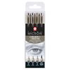 Sakura Pigma Micron fineliner set | 4 sizes, Cool Gray (POXSDK4C)