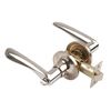 Excel Architectural DP6974 Reversible Privacy Door Handle on Rose Set with Adjustable Latch, Polished Chrome
