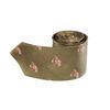 Soprano Green Horse Racing Woven Silk Tie