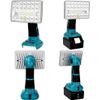18W 2000LM LED Work Light for Makita 18V Battery Rechargeable Flashlight Torch