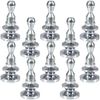10x Grill Retainer Fixing Studs Pins Replacement for Fordson Power Super Major Dexta Tractor