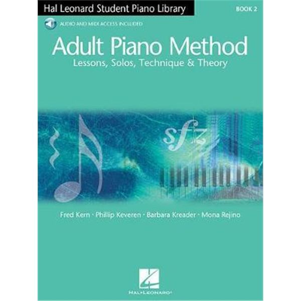 预订 Hal Leonard Adult Piano Method Book 2:Uk Edition