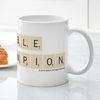 CafePress Scrabble Champion 11 oz (325 ml) Ceramic Coffee Mug