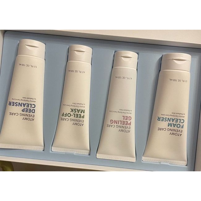 Atomy Evening Skin Care 4 Set. CLEANSERS SET (FAST SHIP)