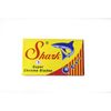 Shark Double Edge Safety Razor Blades, Super Chrome, 100 Count