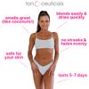 Tanceuticals #1 Rated Self Tanner - CC Self Tanning Lotion for Body Gives Natural, Long Lasting Sunless Tan - Fresh Coconut Scent and Full of Healthy Botanicals - Easy to Apply - Dark 4.2 oz