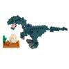 nanoblock - Dinosaurs - Velociraptor, Collection Series Building Kit, Small