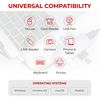 Nikkai USB-C Multiport Hub 2x 4K 60Hz HDMI/USB-C PD/USB-A 3.0 MST