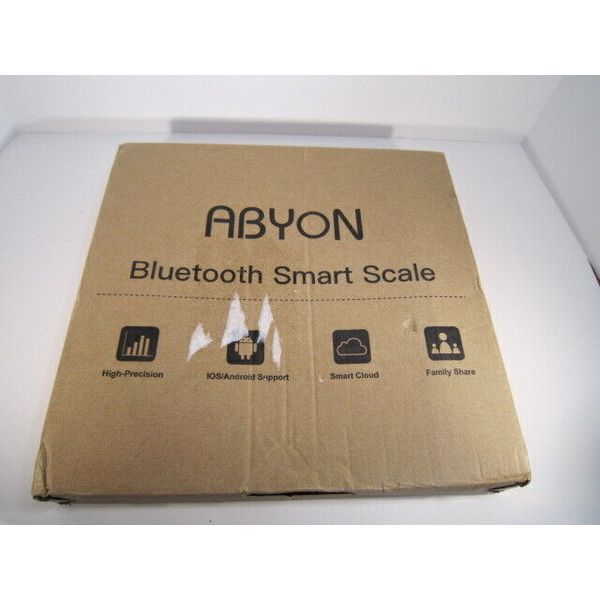 ABYON Bluetooth Smart Bathroom Scales for Body Weight Digital Scale