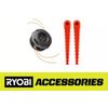 8 Ryobi Replacement Serrated Blades for Fixed Line or Serrated Blade Bump Head