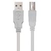 Levitantes USB 2.0 CABLE TYPE A/M-B/M 3.0M PRINTER, HIGH SPEED, RELIABLE TRANSFERS; Connect printers to PC for efficient printing.