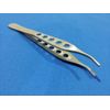 O.R GRADE ADSON BROWN TISSUE 9X9TEETH FORCEPS 4.75" CURVED ANGLED ANGULAR