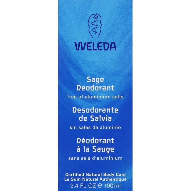 5 Savers Package:Weleda Sage Deodorant (1x3.4 Oz)