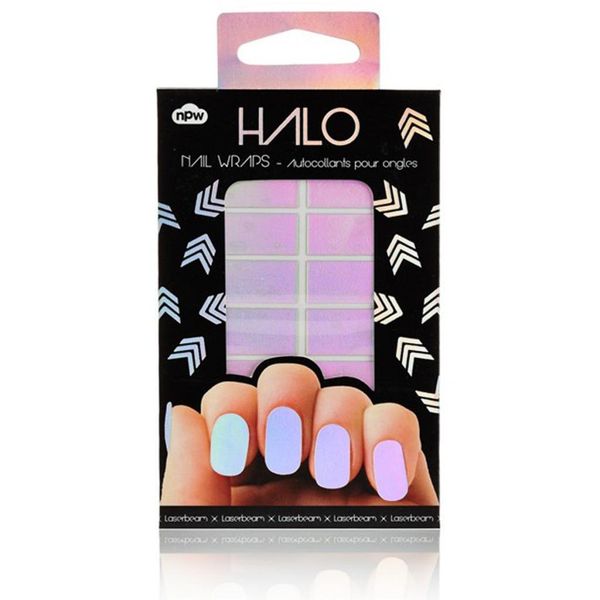 Halo Holographic Nail Wraps - Laserbeam
