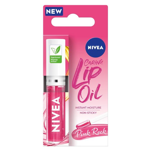 NIVEA Nourishing Lip Oil Pink Rock 5.5 ml