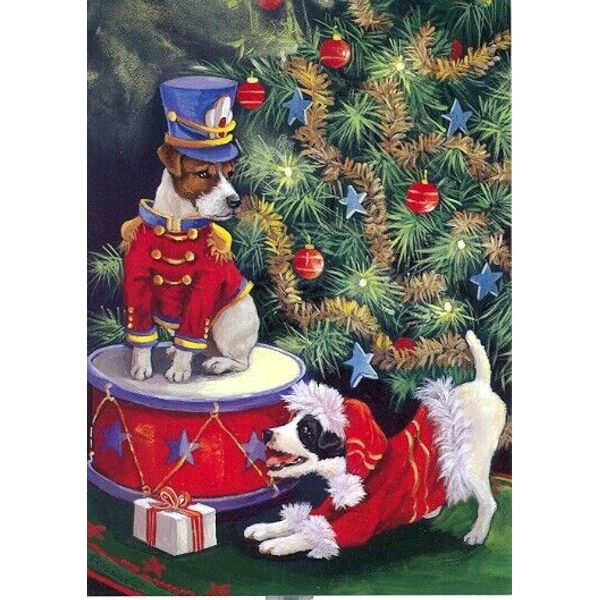 Precious Pets Garden Flag - Jack Russell Holiday Gift 12" x 18" ~ Charity!