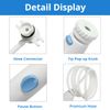 Replacement Hose and Handle for Waterpik, Waterpik Replacement Parts - Water Flosser Tube Repair Kit Accessories (Compatible with WP-100 WP-300 WP-660 WP-900 Series)