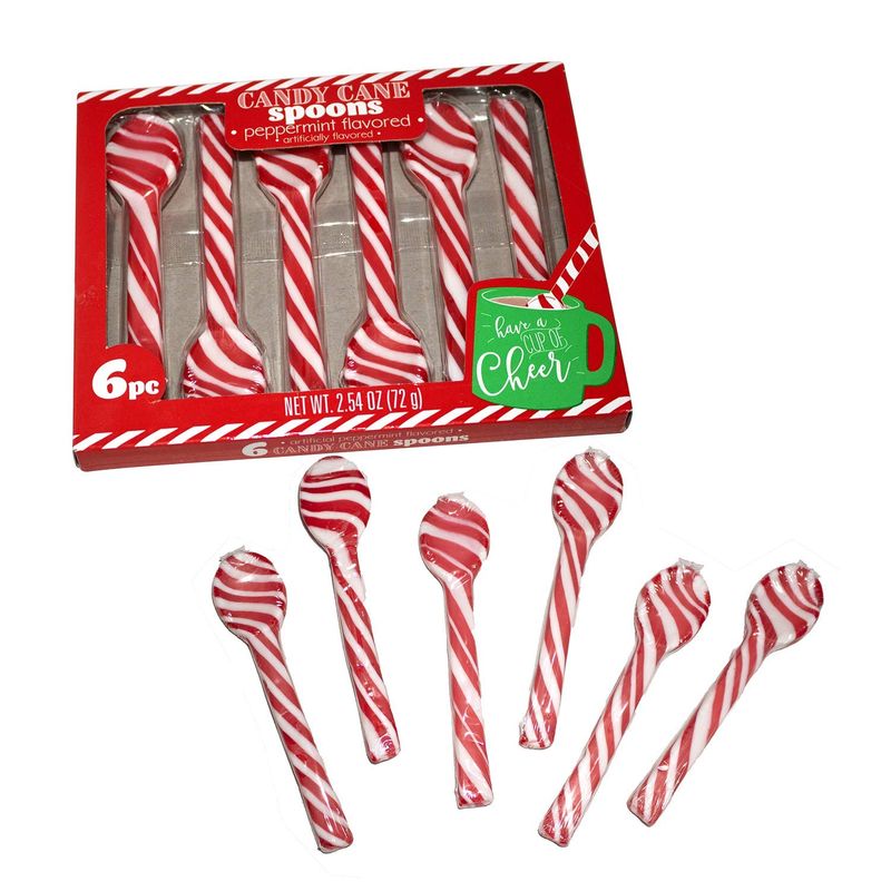 CANDY CANE Spoons, peppermint flavored, (1) box - Online Marketplace ...