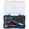 Draper 70418 1/4" Screwdriver Bit and Socket Set (26 Piece)