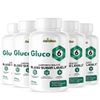 Gluco 6- Blood & Heart Support- 5 Bottles- 300 Capsules