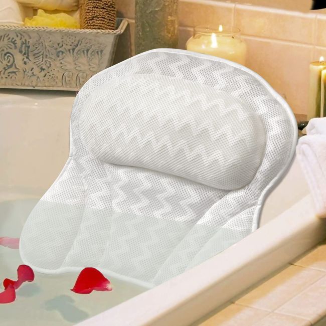 Bath Pillow Bathtub Pillow Luxury Bath Pillows for Tub Neck and