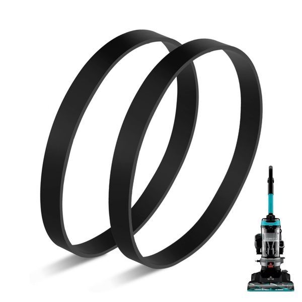 JEDELEOS Replacement Belts for Bissell Model 3313 3534 3533 3536 3675 3676 36762 CleanView Rewind Upright Bagless Vacuum Cleaner, Pack of 2