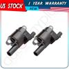 2 Round Ignition Coil Pack For 5.3L Buick LaCrosse Cadillac Escalade Impala