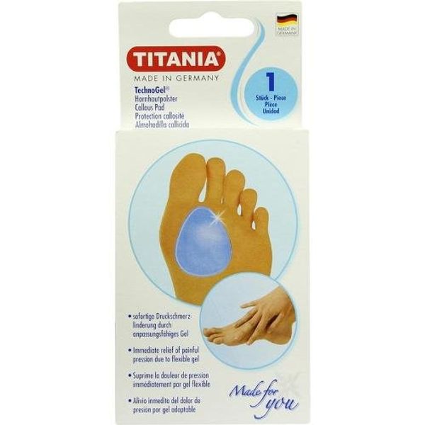 Technogel Callus Pads Large Titanium Pack of 1