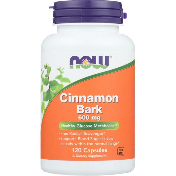 NOW FOODS SPO Cinnamon Bark, 120 CT