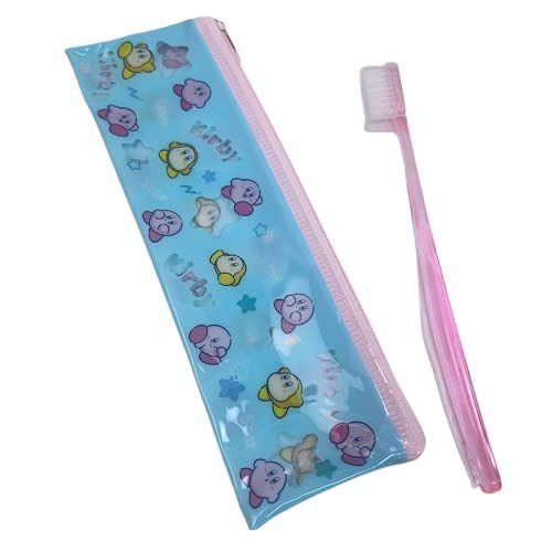(Perfect for mobile phones!) Character with cap "Toothbrush & Pouch" x 1