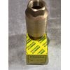 STRATAFLO 1/2” BSPP #400 BRONZE CHECK VALVE 303 SS Spring Loaded Piston