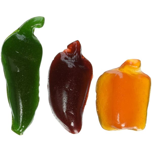 : SPICY GUMMY PEPPERS - 3 Pack (1.75 Oz. bags)