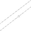 Schöner-SD Singapore Chain Necklace 925 Silver Twisted, Silver