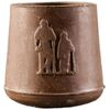 Brazos Walking Stick or Cane Small Rubber Tip, 3/4 Inch