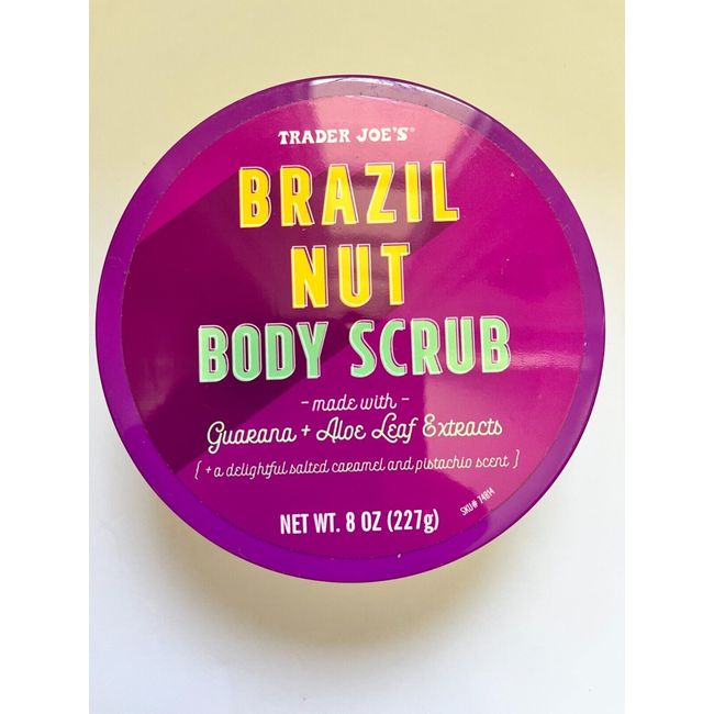 Trader Joe’s Brazil Nut Body Scrub NET 8 oz Limited🔥