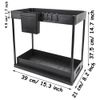 2PCS Under Sink Organizers And Storage, Pull Out Bathroom Organizer USA