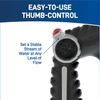 Orbit Pro Series Garden Hose Nozzle 8 Patterns Thumb Control Durable Sprayer