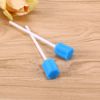 Healifty 100pcs Mouth Sponge Swabs Disposable Sponge Stick Oral Care Sponge Swab Tooth Cleaning Sponge (Blue)