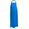 KLEEN HANDLER Waterproof TPU Bib Apron with Adjustable Neck, Blue, 7.8 Mil