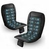 Zone Tech 2x Black Cooling Car Seat Cushion Cooler 12V Adjustable Temperature