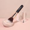 Noble Gold Makeup Brush 11 Piece Set With Brown Cosmetic Pouch (Noble Gold)