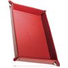 BLUE SINCERE KI1 Small Tray, Leather, Tabletop Tray, Rectangular, Folding Accessory, Remote Control, Perfect Size for Smartphones