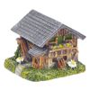 CREATIV DISCOUNT Miniature Mountain Hut Size Approx 3cm
